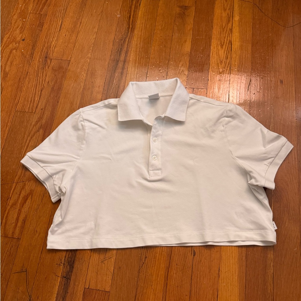 Aritzia Cropped Polo